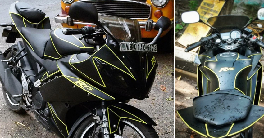 This Yamaha R15 Tron Edition is the Best-Looking R15 V2 in India
