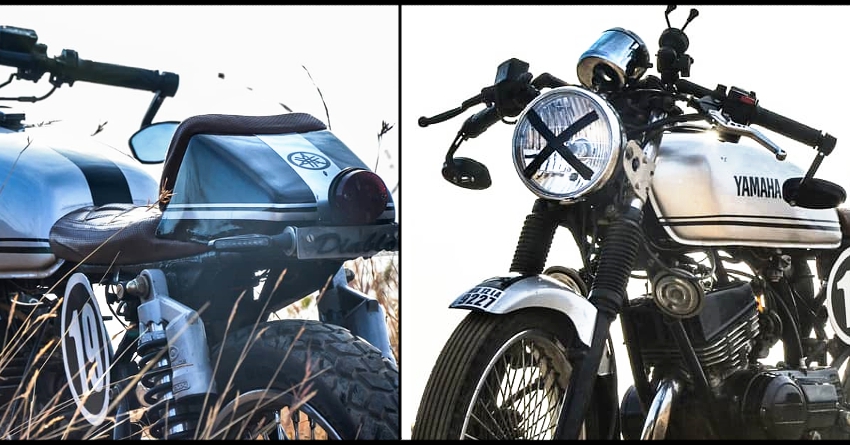 Yamaha RX135 Diablo Cafe Racer by Kirex Moto Customs