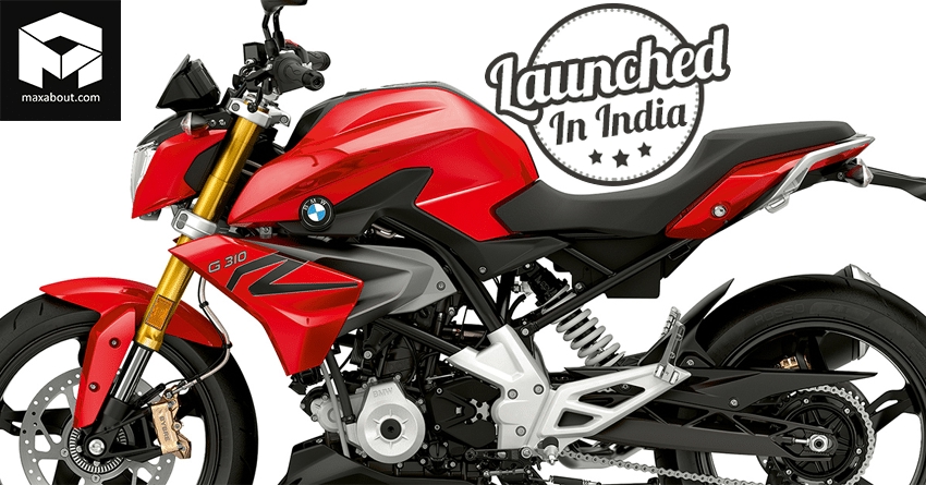 BMW G310R Launched in India @ INR 2.99 Lakh