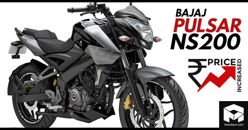 Bajaj Pulsar NS200 Price Hiked for 4th Time Since its Relaunch in India