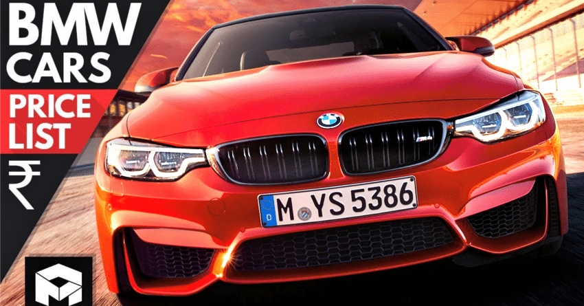 Complete Price List of BMW Cars & SUVs You Can Buy in India