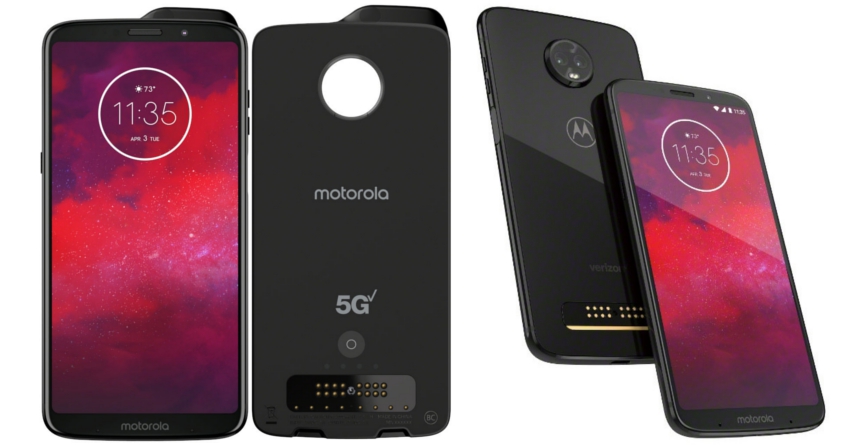 Moto Z3 with 5G Moto Mod Announced for $480 (INR 33,000)