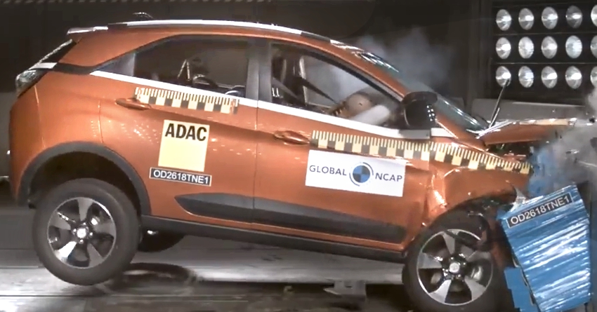 Video: Tata Nexon Scores 4 Stars in Global NCAP Crash Test