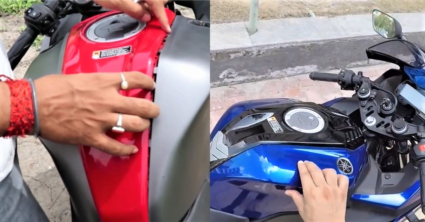 Yamaha R15 Version 3 Owners Facing Fuel Tank Panel Issues [Details & Videos]