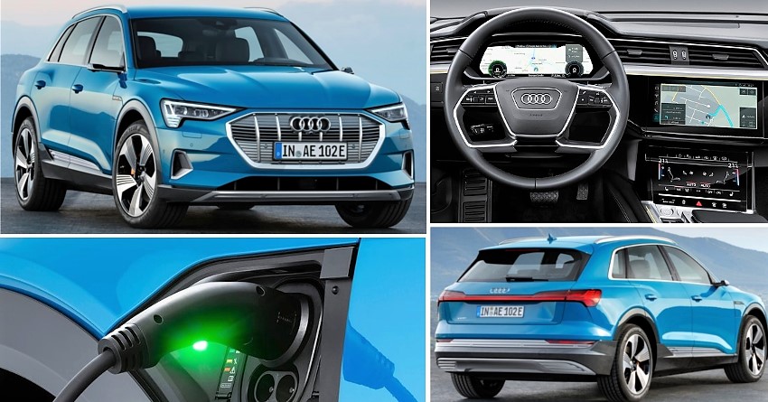 Audi e-tron Electric SUV Unveiled, Coming to India in 2019 for INR 1 Crore
