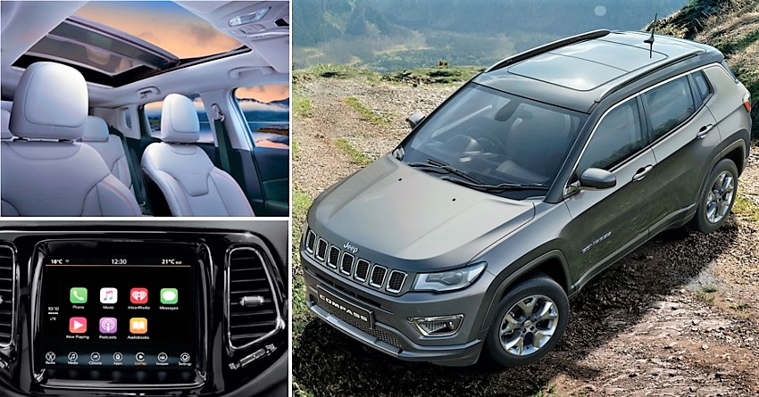 Jeep Compass Limited Plus with Sunroof Launched @ INR 21.07 lakh