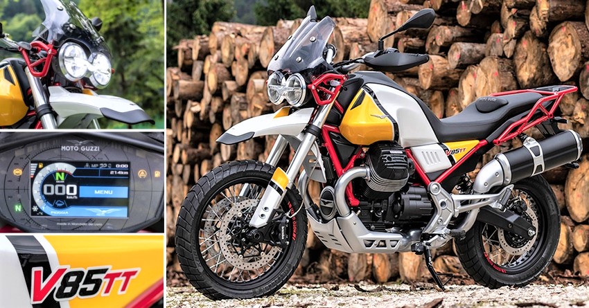Moto Guzzi V85 TT Adventure Motorcycle Officially Unveiled