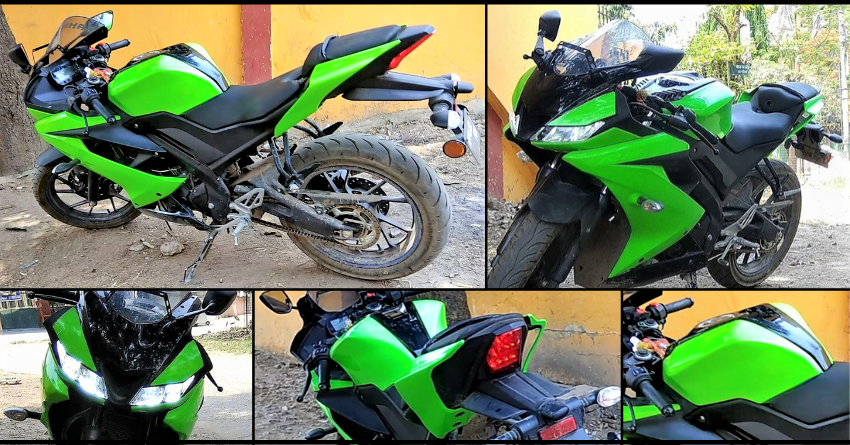 Ninja Green Yamaha R15 Version 3.0