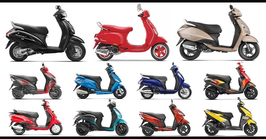 Complete Sales Report of Scooters You Can Buy in India