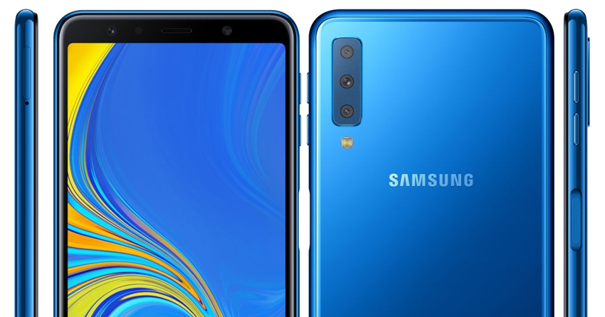 Samsung Galaxy A7 (2018) with 3 Rear Cameras Launched @ INR 23,990