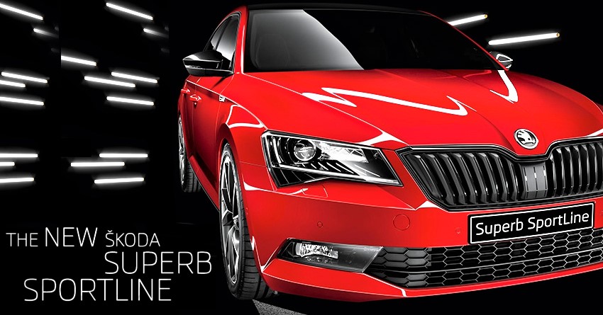 Skoda Superb Sportline Officially Launched in India @ INR 28.99 Lakh