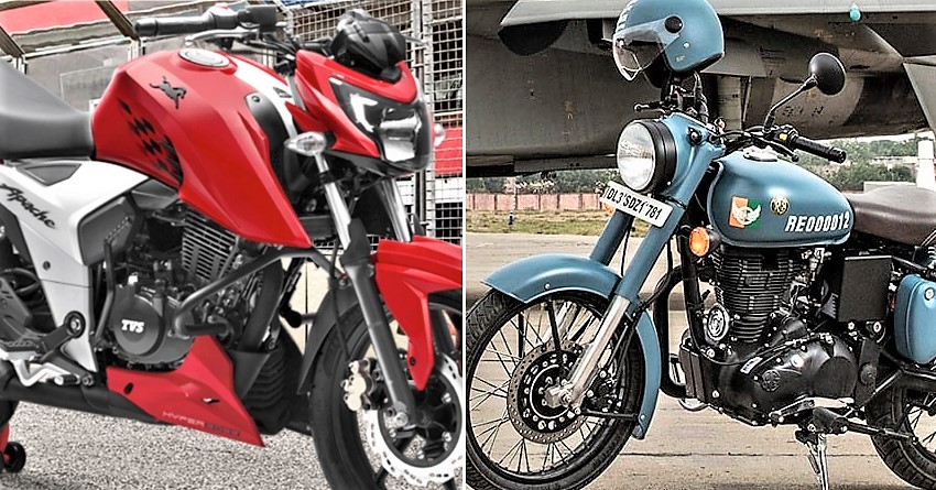 Sales Report: Royal Enfield Classic 350 Beats TVS Apache in August 2018