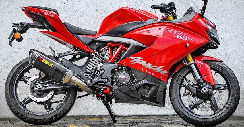 TVS Apache Motorcycle Series Crosses 3 Million Sales Milestone