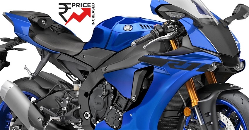 Yamaha YZF-R1 Price Increased by INR 71,792 in India