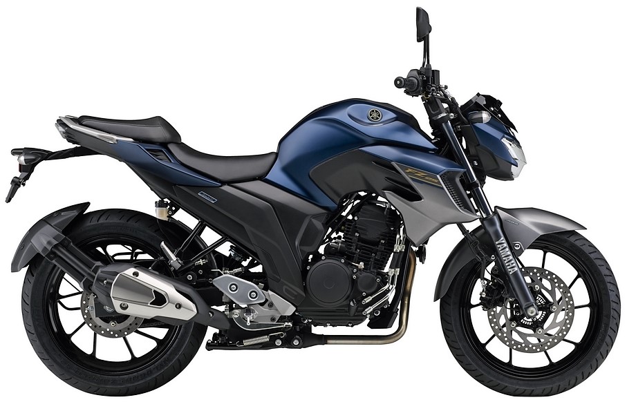 2019 Yamaha FZ25 in Dark Matte Blue