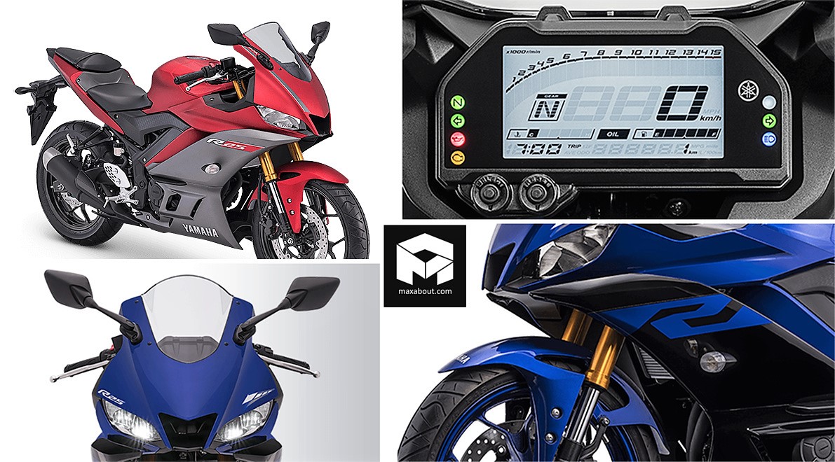 2019 Yamaha R25 Launched in Indonesia at IDR 58.6 Million (Rs 2.9 Lakh)