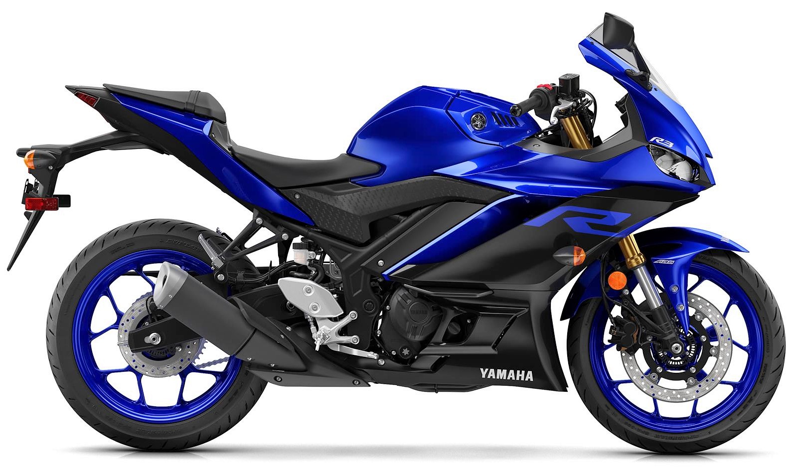 'Team Yamaha Blue' Side View
