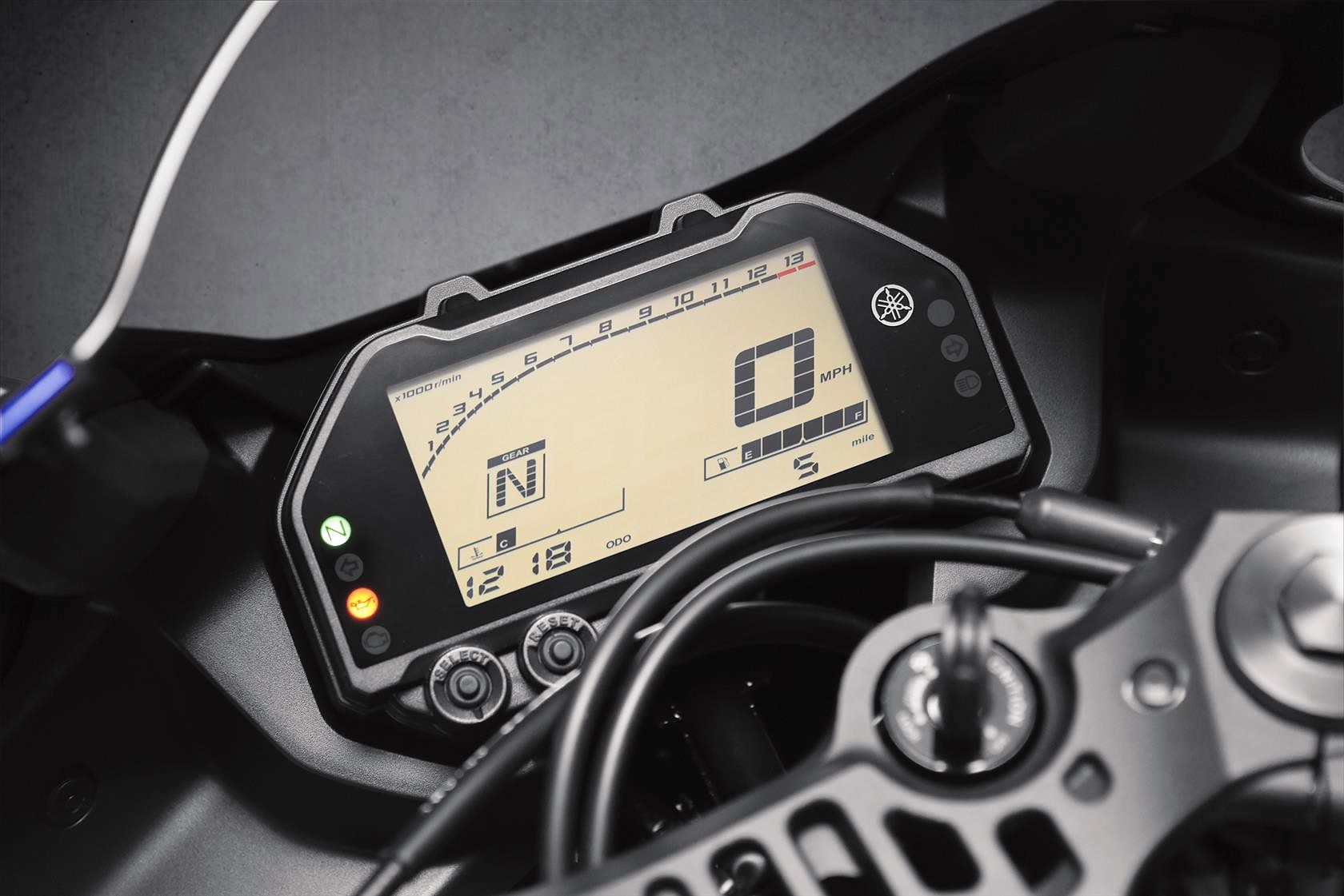 2019 Yamaha R3 New All-Digital Console