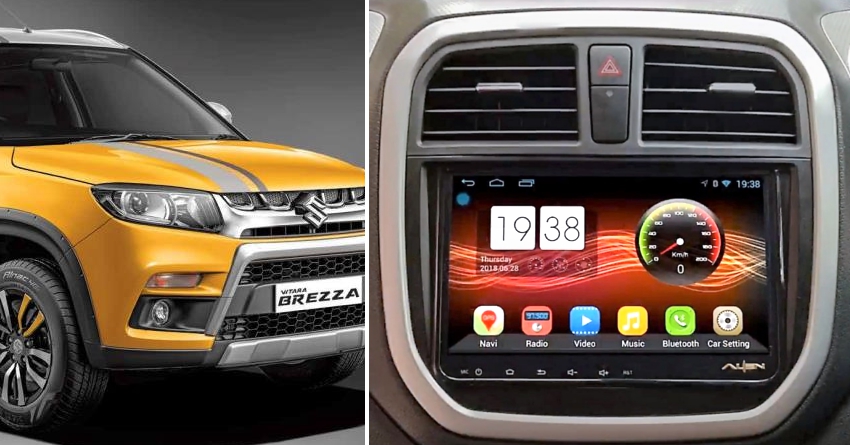 Car Accessories: 9-inch Infotainment System for Maruti Suzuki Vitara Brezza