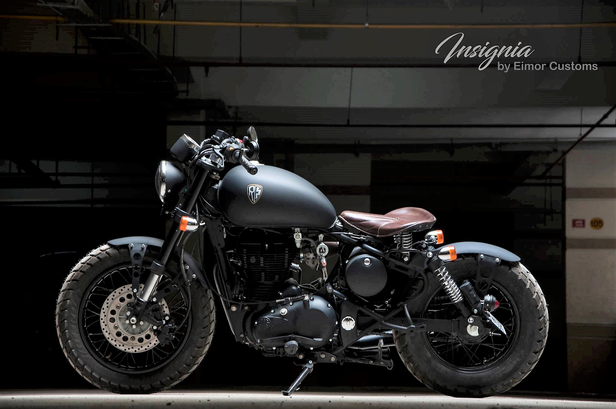 Royal Enfield Classic 350 Insignia Edition Details & Photos - back