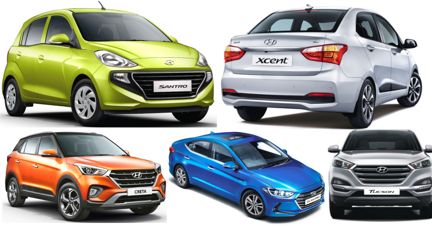 Latest Hyundai Cars Variant-Wise Price List in India