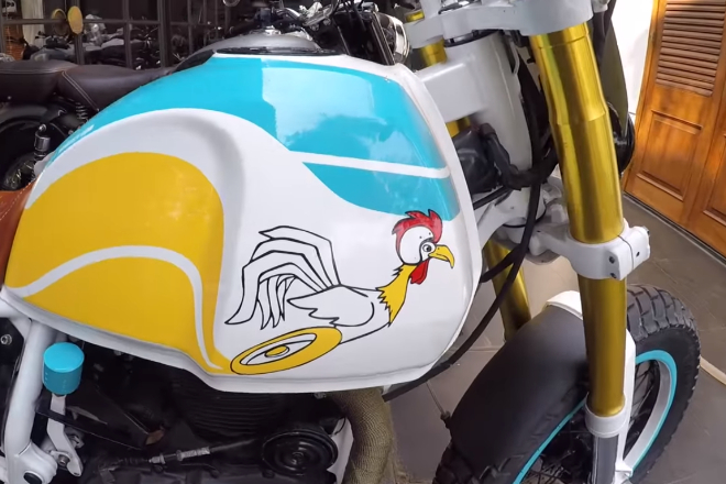 Himalayan Rooster Trike Fuel Tank
