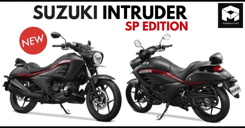 New Suzuki Intruder SP Edition Launched @ INR 1,00,500