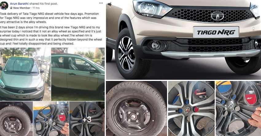 Detailed Report: Tata Tiago NRG DurAlloy Wheels are NOT Alloy Wheels