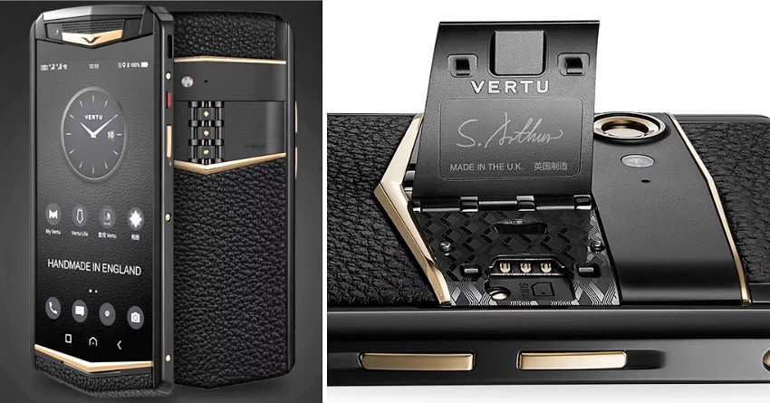 Vertu ASTER P 'Dazzling Gold' Unveiled for 98,000 Yuan (INR 10.37 Lakh)