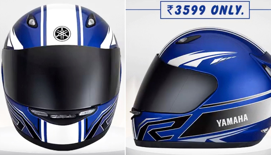 Yamaha R-Series Helmet Officially Launched in India @ INR 3599
