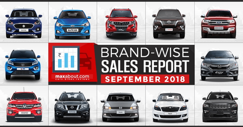 Brand-Wise Car Sales Report (September 2018)