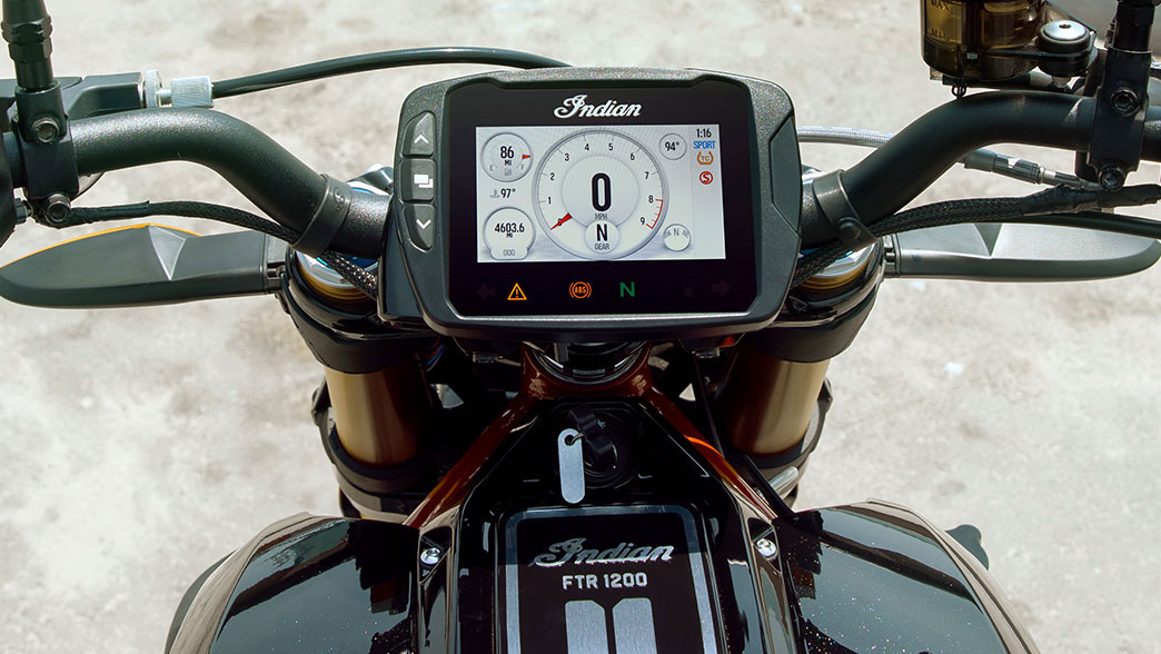 Indian FTR 1200 S Console