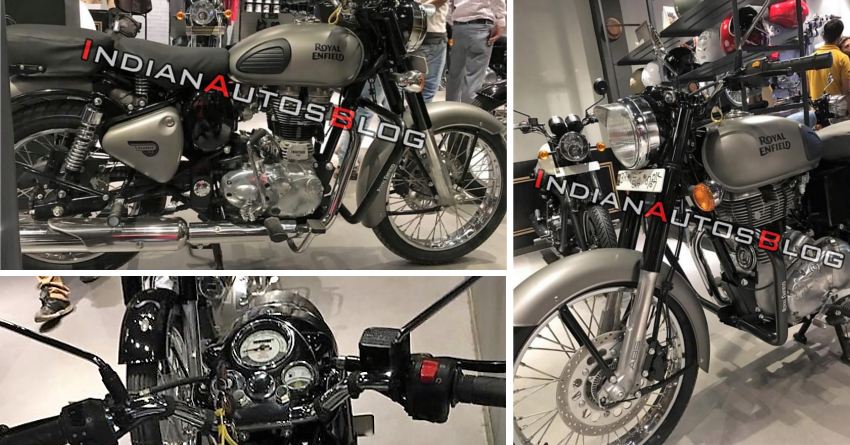 Royal Enfield Classic 350 Gunmetal Grey ABS Launched @ INR 1.80 Lakh