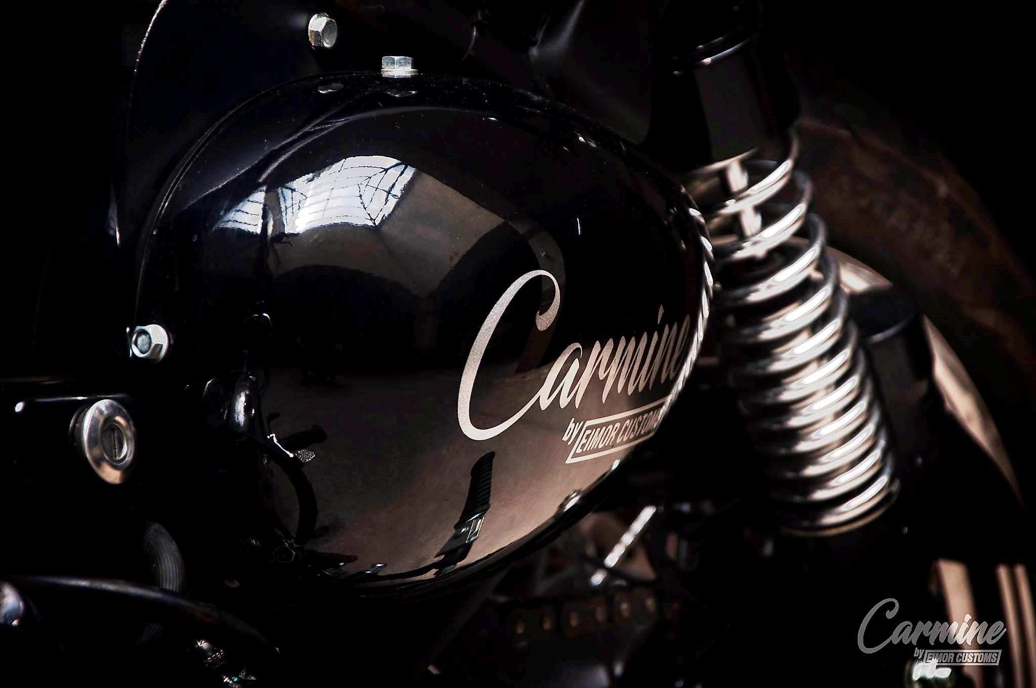 Meet Royal Enfield Carmine 350 Equipped with Premium Parts - back