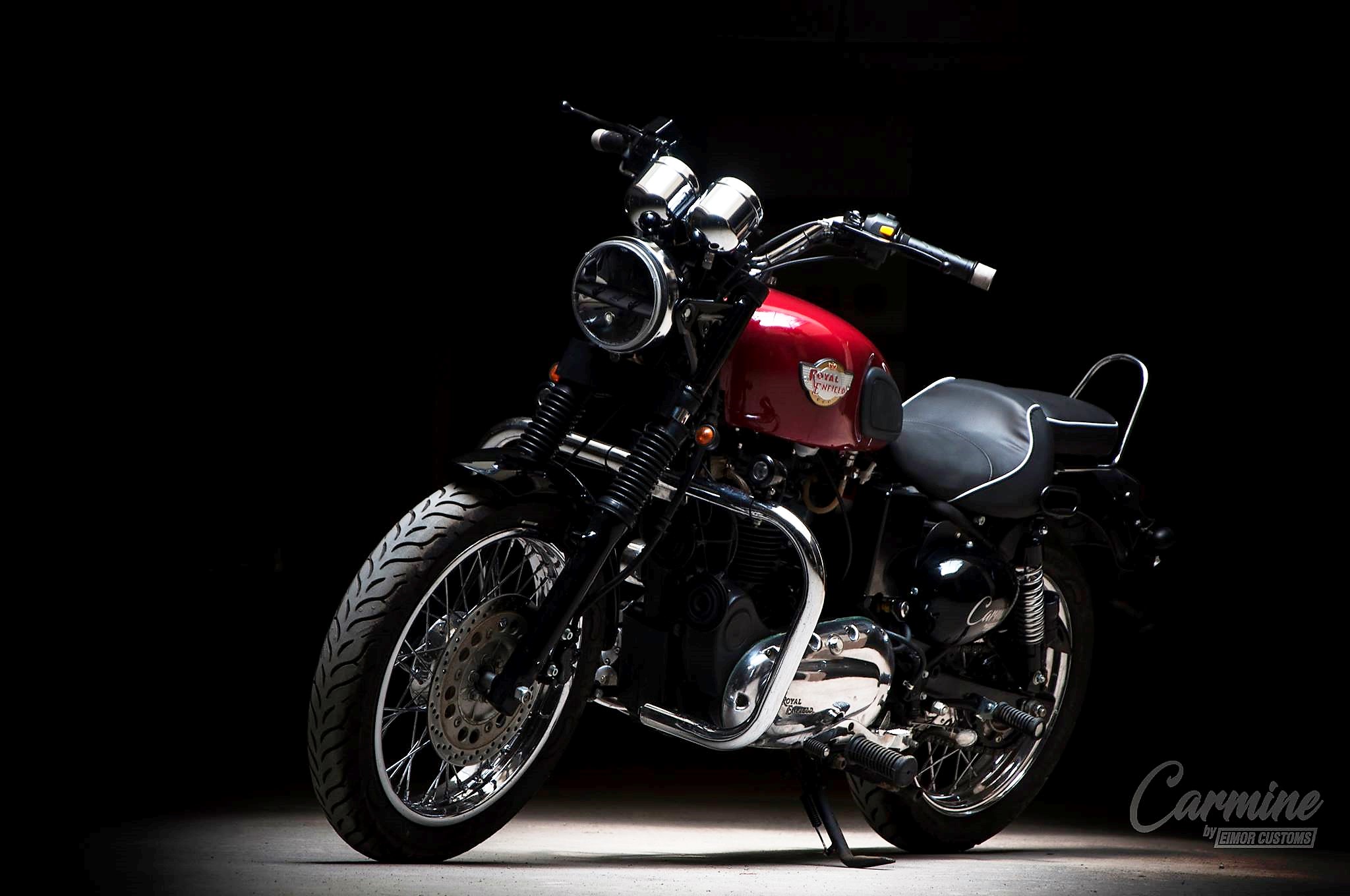 Meet Royal Enfield Carmine 350 Equipped with Premium Parts - close-up