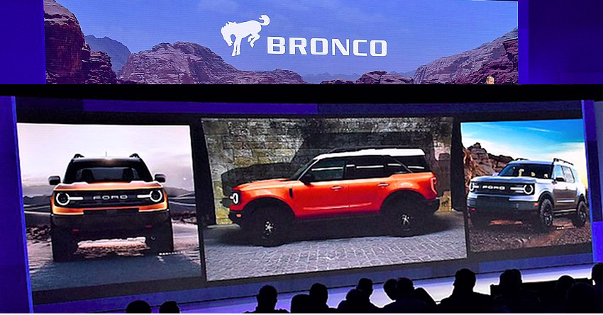 Ford Bronco SUV Leaked at a Dealer Event; Based on New Endeavour