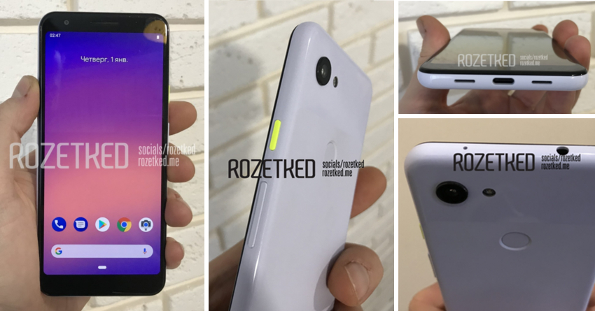 Google Pixel 3 Lite Sargo Leaked in Live Images Ahead of Official Unveil
