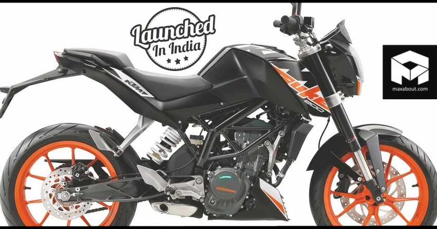 KTM 200 Duke ABS Launched in India @ INR 1.60 Lakh