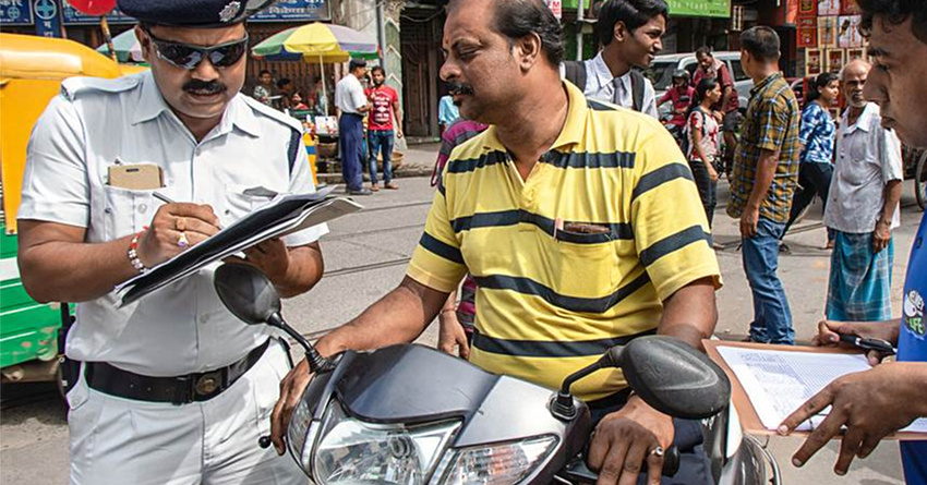 Kolkata Police Announces Huge Rebate Scheme for Traffic Fine Defaulters
