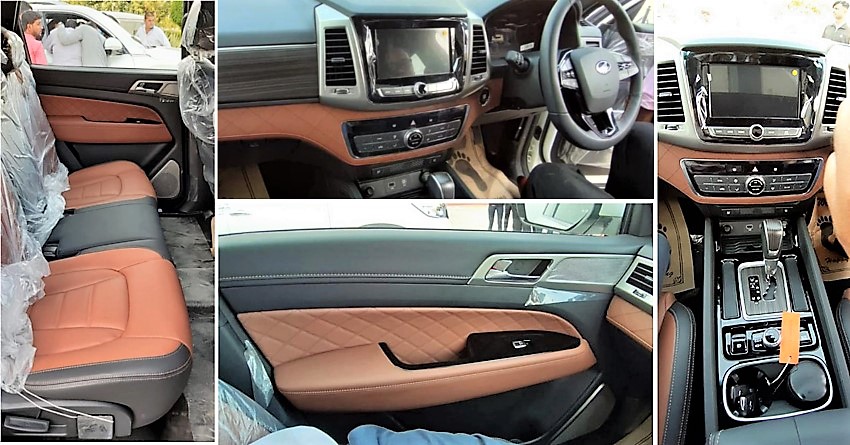 Mahindra Alturas Interior Leaked Ahead of Official Launch