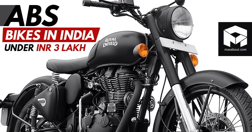 Mega List of ABS Bikes in India Under INR 3 Lakh (Ex-Showroom)