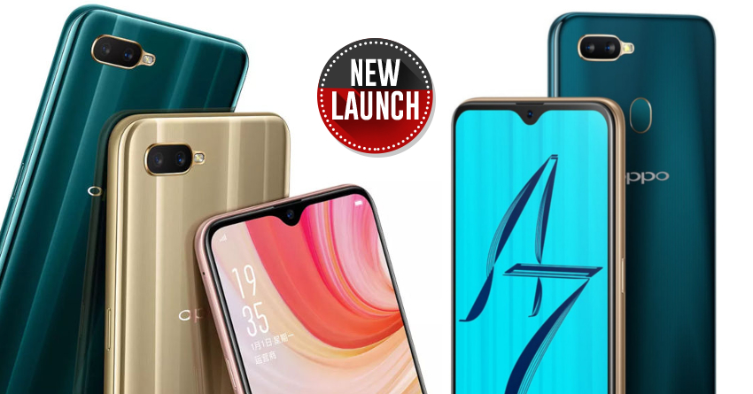 OPPO A7 with 6.2-inch Waterdrop Notch Display Launched @ INR 16,990