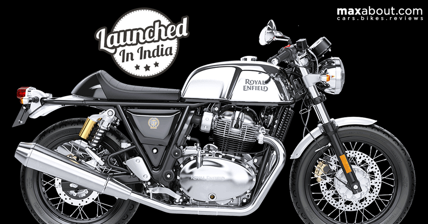 Royal Enfield Continental GT 650 Launched in India @ INR 2.65 Lakh