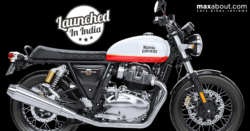 Royal Enfield Interceptor 650 Launched in India @ INR 2.50 Lakh