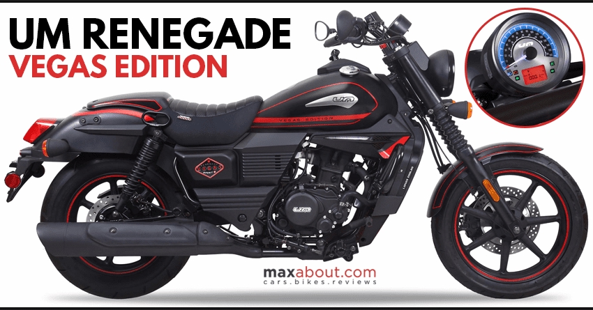 125cc UM Renegade Vegas Edition Officially Unveiled
