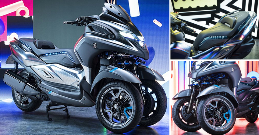 EICMA 2018: New 300cc Yamaha 3CT Scooter Officially Revealed