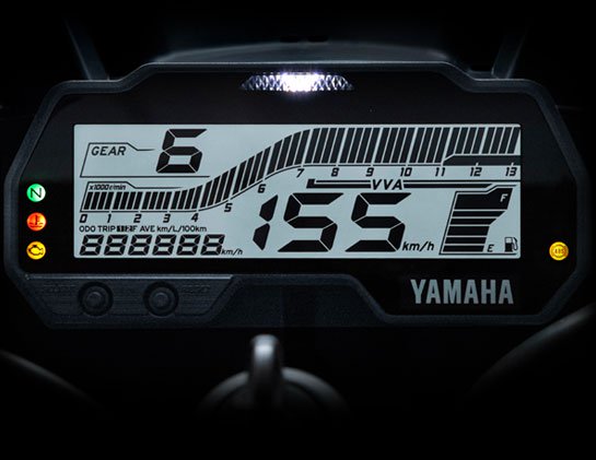 2019 Yamaha R15 V3 Instrument Console