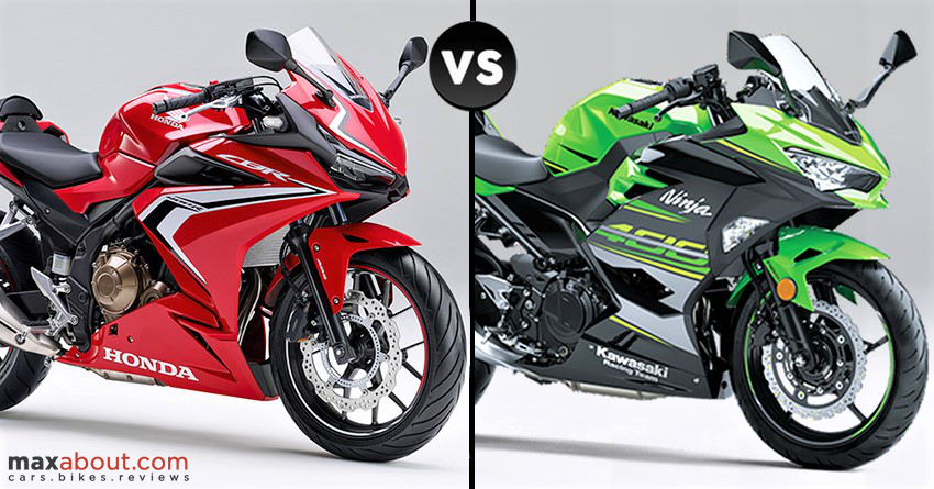 New Honda CBR400R vs Kawasaki Ninja 400 [Detailed Comparison]