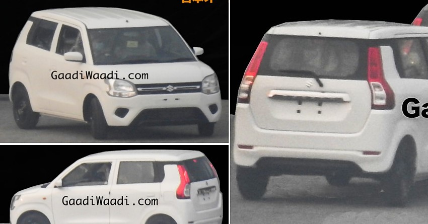 2019 Maruti WagonR Leaked in a New Set of Photos