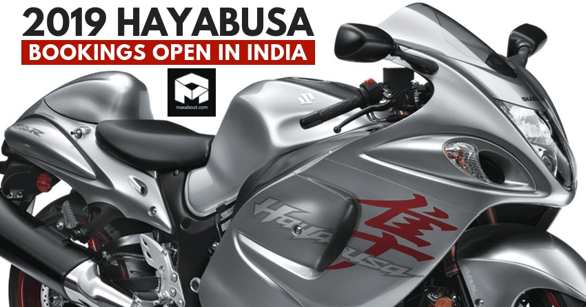 2019 Suzuki Hayabusa GSX1300R Bookings Now Open in India